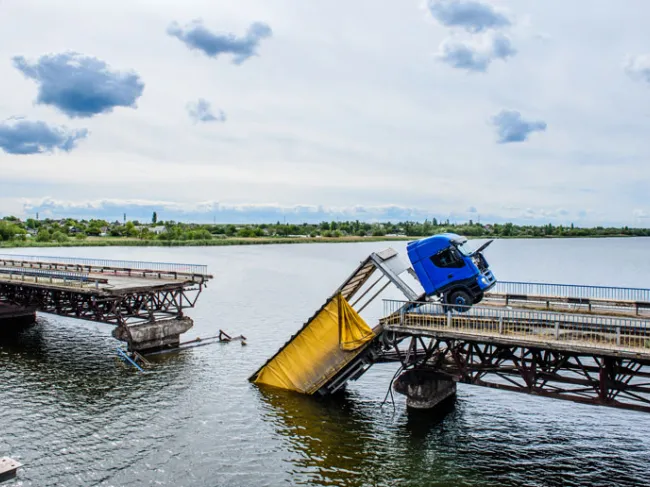 broken bridge